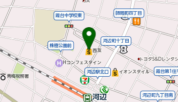 KimonoShopあいこ 河辺店の地図画像