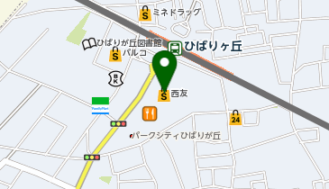 ハロー!パソコン教室 西友ひばりケ丘校の地図画像