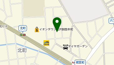 らのりボディバランス整体の地図画像