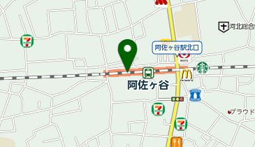 ジンズ ビーンズ阿佐ケ谷店の地図画像