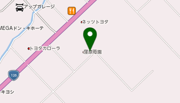 窪原苺園の地図画像