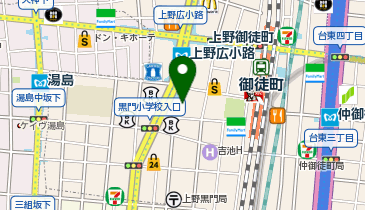 mamawreath 上野PARCO_ya店の地図画像