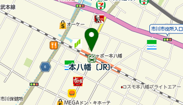 おそうざい村 シャポー本八幡店の地図画像