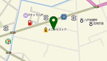 よこまちストア 一番町店の地図画像