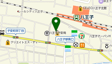 佐藤貴美枝 ニットソーイングクラブ サザンスカイタワー八王子店の地図画像