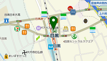 ベリテ アトレ目黒店の地図画像