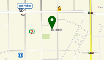 恒川織物株式会社 本社工場・エアー工場の地図画像