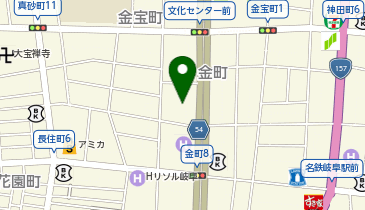 恒川織物株式会社 本店の地図画像