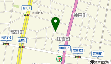 住吉 みや笠の地図画像