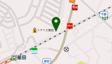 星田北珈琲焙煎所の地図画像