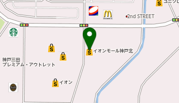 保険見直し本舗 イオンモール神戸北店の地図画像