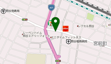 ホワイトニングショップ 熊谷店の地図画像