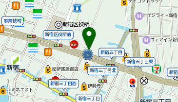 保険クリニック 新宿靖国通り店の地図画像