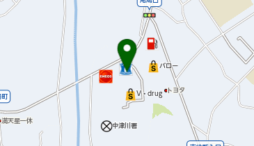 あかのれん 中津川駒場店の地図画像