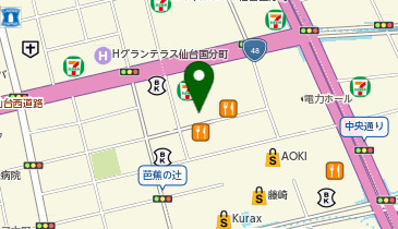 銀だこハイボール酒場 仙台一番町店の地図画像