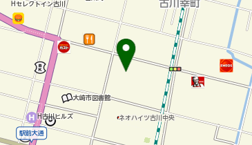 【12/1オープン】焼肉きんぐ 古川店の地図画像