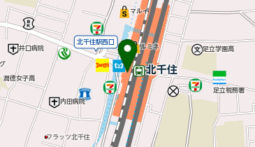 LE TALON ルミネ北千住店の地図画像