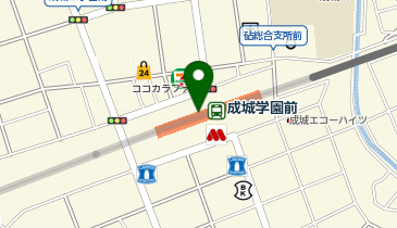 木下の保育園 成城の地図画像