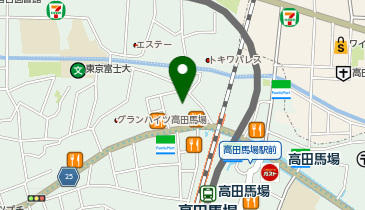 食堂らいふの地図画像