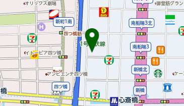 ITTI OSAKA(イッチ オーサカ)の地図画像