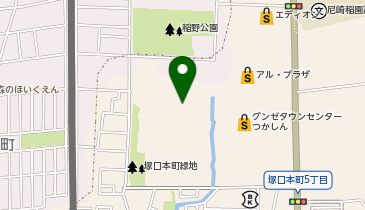 ぎょうざのじんべえ つかしん店の地図画像