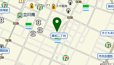 焼鳥どん 立川店の地図画像