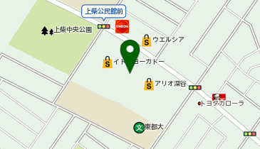 ペッパーランチ アリオ深谷店の地図画像