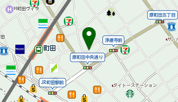 一蘭 町田店の地図画像