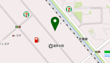 いすゞ自動車首都圏株式会社 千葉サービスセンターの地図画像