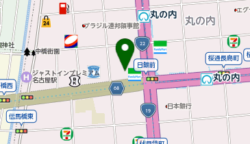 出光NTG株式会社 中部支店の地図画像