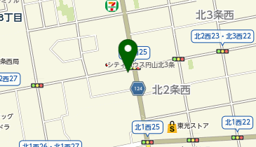 ガーデン動物病院の地図画像