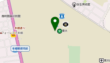 東京大学 本郷地区キャンパス 大講堂(安田講堂)の地図画像