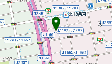 札幌諏訪神社の地図画像