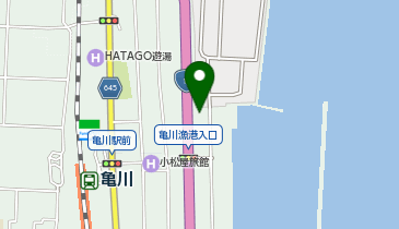 別府みなと市場の地図画像