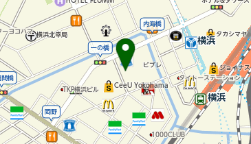 MLBグッズショップ 横浜ビブレ店の地図画像