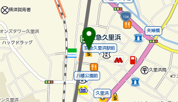 オーブン亭 ウィング久里浜店の地図画像