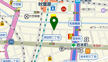 岡昌裏地ボタン店の地図画像