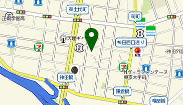 神田藤古堂の地図画像