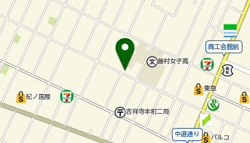 CLUB MAC(武蔵野アート倶楽部)の地図画像