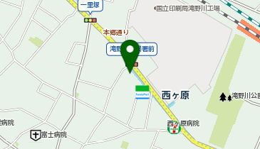 有限会社滝野川会の地図画像