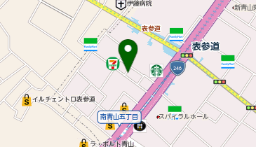 Shellman(シェルマン) 青山店の地図画像