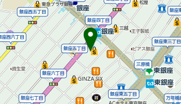 MASTERWAL(マスターウォール) 銀座本店の地図画像