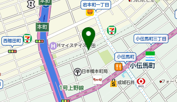 ラフィネリビングの地図画像