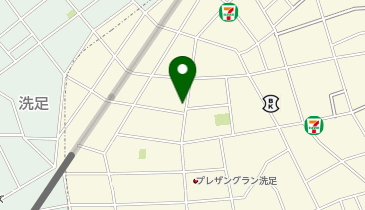 西小山DIY研究所の地図画像