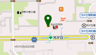 西川寝具専門店Chocoliv&Pillows by SLEEPSQUARE(ショコリブ&ピローズ) 光が丘店の地図画像