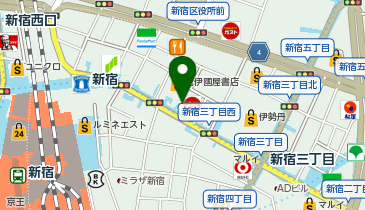 STYLICS(スタイリクス) 新宿店の地図画像