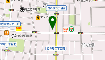 ゆららかマーケットの地図画像