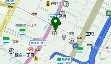 ITOKI ZA SALON TOKYO(イトーキ坐サロン東京)の地図画像