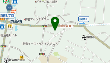 FUJI FURNITURE(冨士ファニチア株式会社) 東京ショップの地図画像
