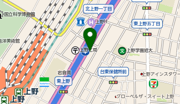 Cedar Loverショールームの地図画像